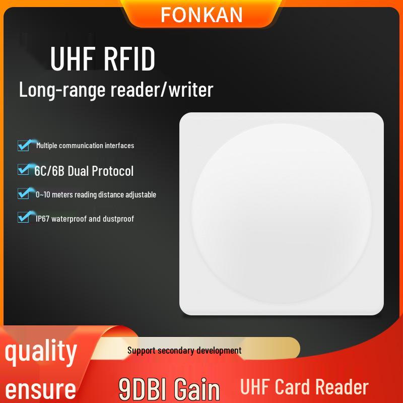UHF RFID Reader/Writer 915M for Vehicle Access Control Standard