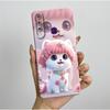 Für Huawei Y6p Hülle MED-LX9 Hübsche Schmetterlingsblumen Coque Weiche Flüssigsilikon Handyhülle Für Huawei Y7p Y 6p 2020 Rückseite