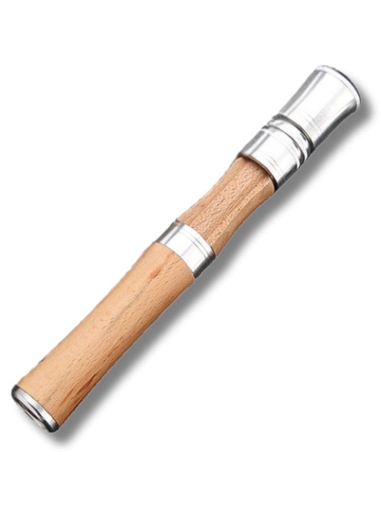 Fishing Grip Baitcasting Rod Handle, Custom Wood Parts for Repair and Replacement (Natural, 5-6mm)