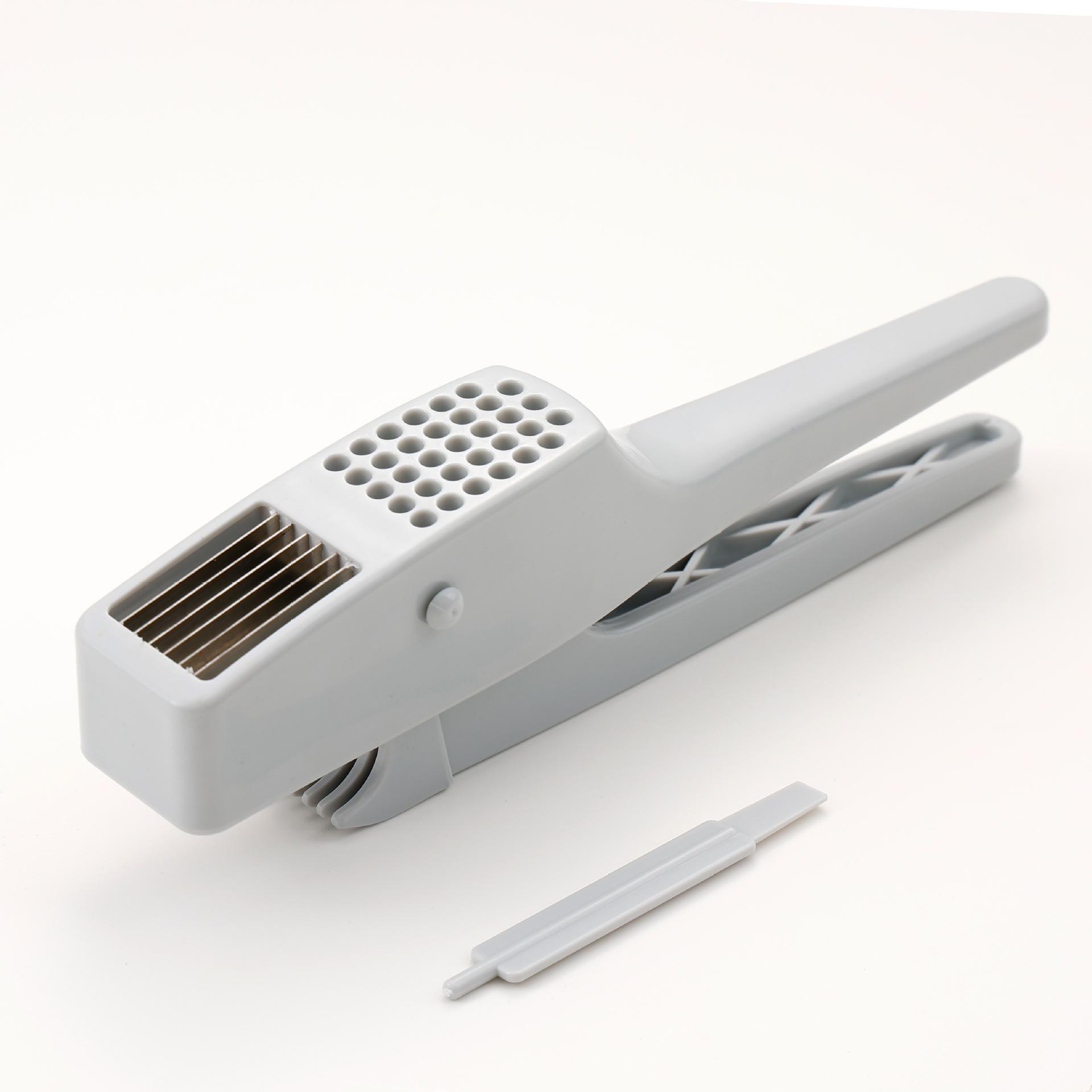

Multifunctional 2 in 1 Manual Garlic Press, Ginger Chopper, Slicer, Grinder, Kitchen Accessories, Garlic Sauce