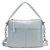 Zency 2025 Chain Handbag Soft Leather Shoulder Top-Handle Crossbody Bag