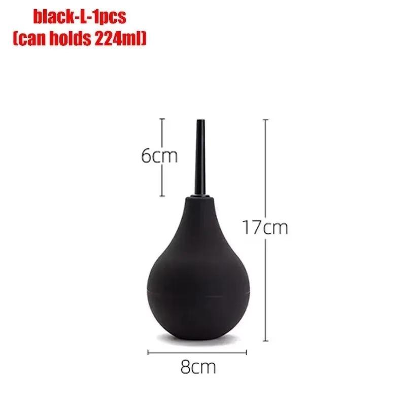 Small Capacity Douche Enema Colon Cleaning Bidet Portable Bidet Cleaner Enema Syringe Rectal Enemator Stream Accessories