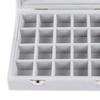 Holder Case Lightweight Portable Women Mirrow Compact Jewelry Holder Case for Brooch