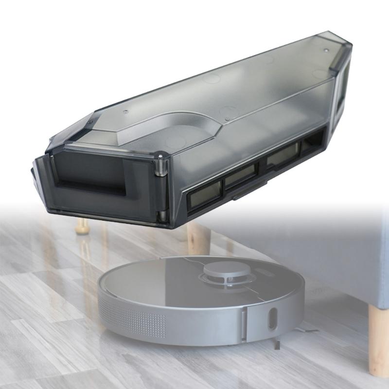 Dust Collection Box Dust Storage Unit Dust Collector Bin Dust Holder Household Appliance Component for Robot Vacuum