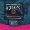 CHAPS RALPH LAUREN 80s Vintage Pullover Nylon Jacket L Pink Men's Used