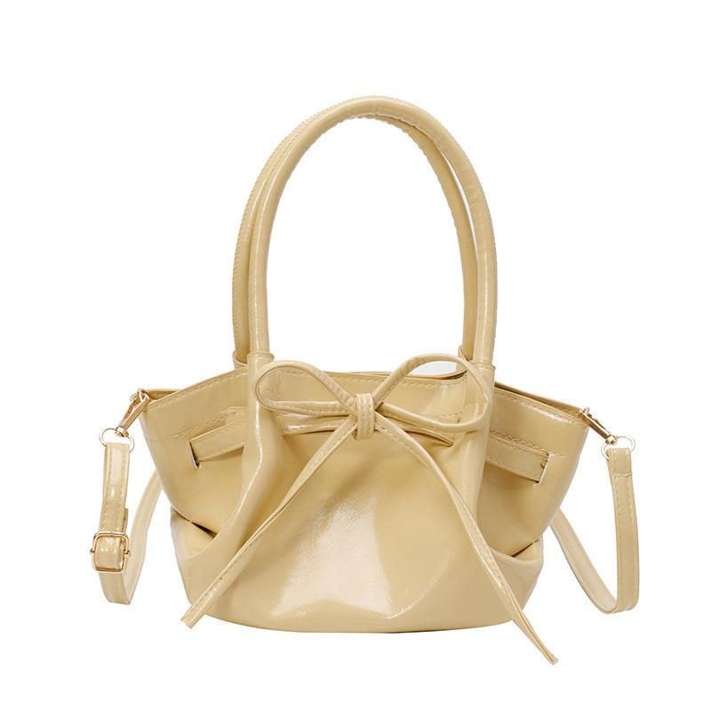Handbag Trendy Single Shoulder Crossbody Bag With Bow Decoration For Daily Use