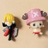 Hot 6Pcs One Piece Monkey D. Luffy Nami Usopp Sanji Chopper Roronoa Zoro Pvc Action Figures Model Dolls Toys Children'S Gifts