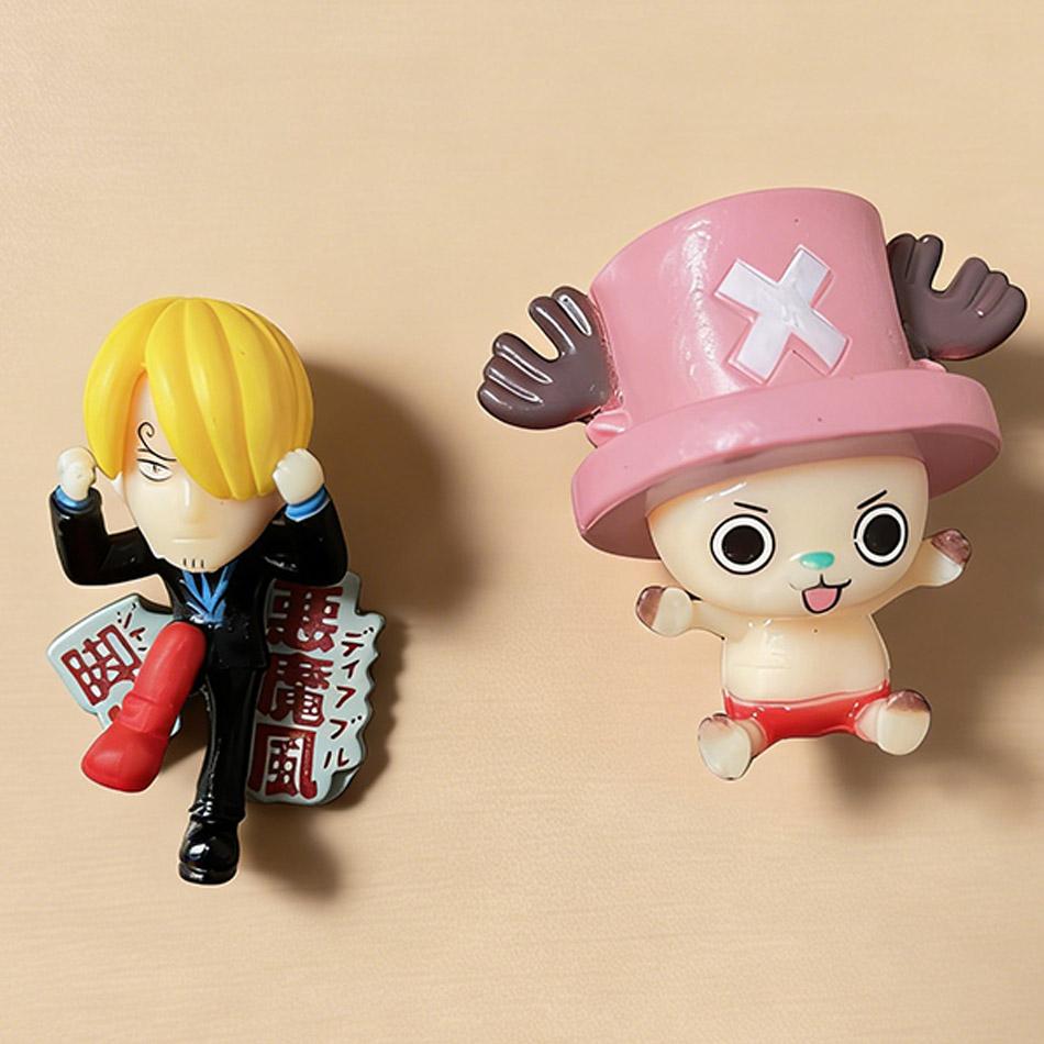 Hot 6Pcs One Piece Monkey D. Luffy Nami Usopp Sanji Chopper Roronoa Zoro Pvc Action Figures Model Dolls Toys Children'S Gifts
