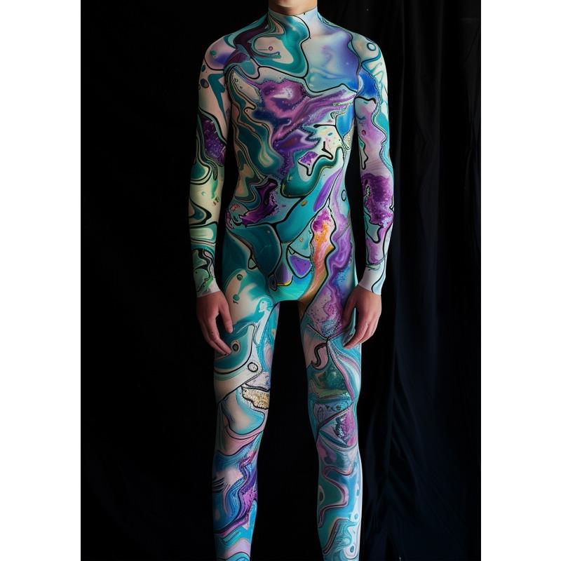 

Унисекс Киберпанк 3D цифровая печать Хэллоуин вечеринка ролевая игра наряд для женщин мужчин косплей костюм карнавальный комбинезон XXXXL