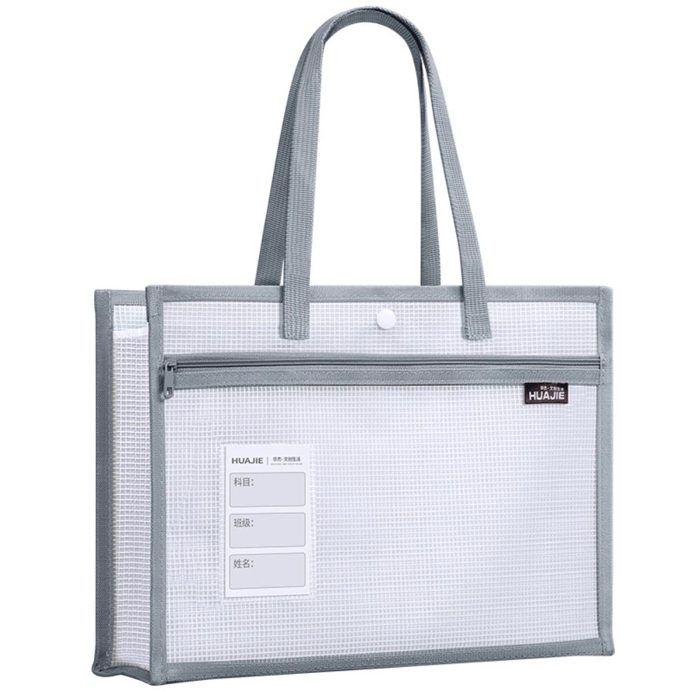 Waterproof Tutorial Bag 2-Layer Document Holder High Quality Tote School Bag