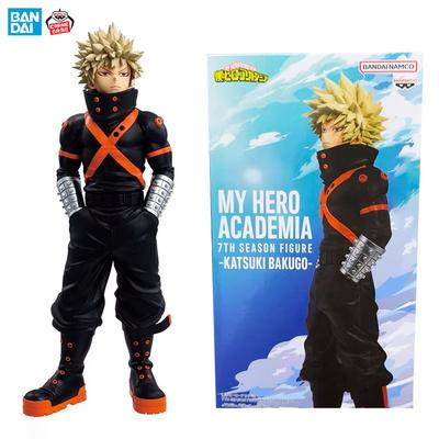 Original BANPRESTO 23cm My Hero Academia 7TH SEASON FIGURE Katsuki Bakugo Figure Anime Model Genuine Boxed Toy