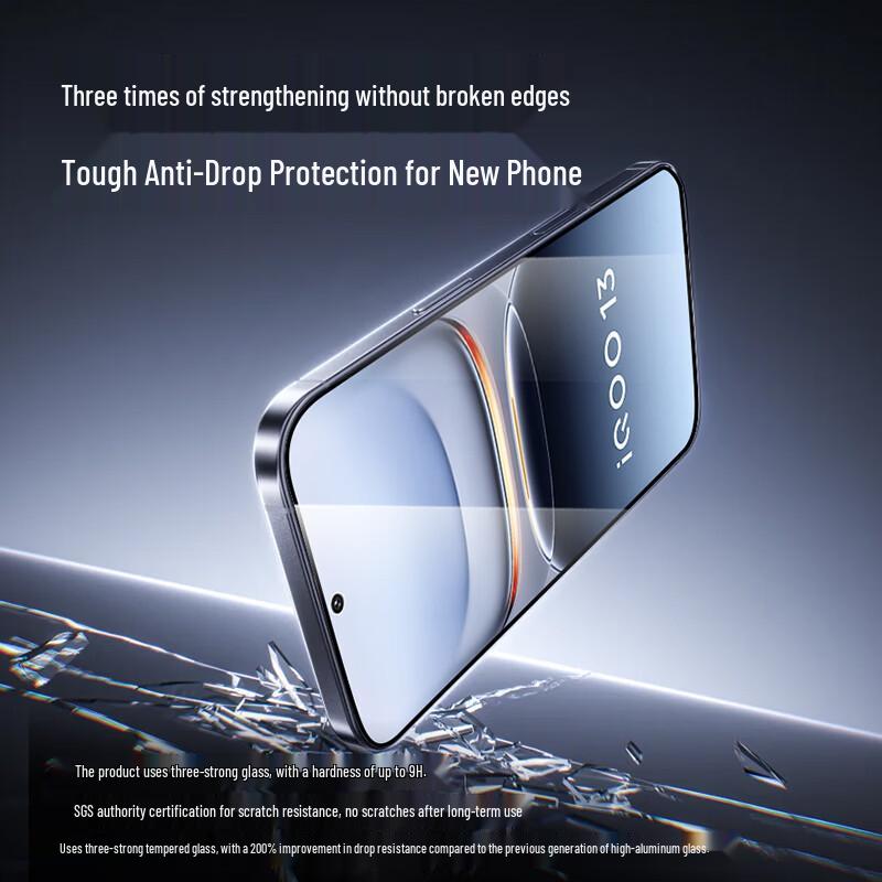 Smorss iQOO 13 3D AR Tempered Glass Screen Protector