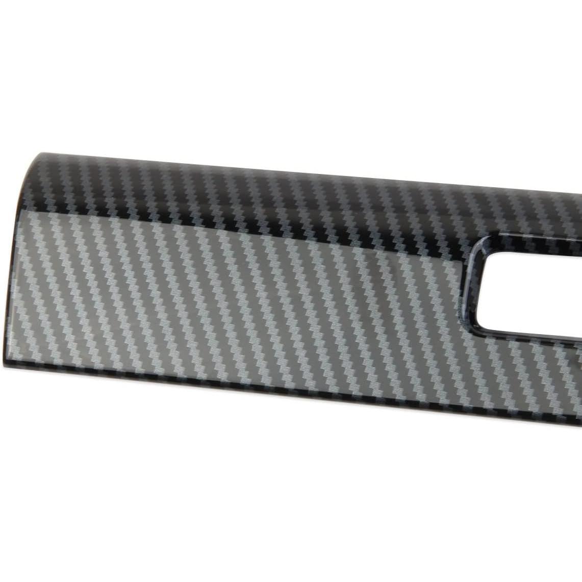 Carbon Fiber Center Console Dashboard Side Button Switch Cover Trim for 2022-2025 Nissan Pathfinder