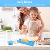 Circle Cake Pop Cutter and Pusher 3D Printed Baking Molds Circle Maker Cutter Molds Kit for Parties Wedding Home Desserts Making