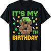 Birthday Boy It'S My 8Th Gamer Pixel Number T Shirt
