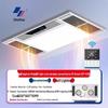 Smart All-in-One Bathroom Heater: All-Aluminum, Ceiling-Mounted, Heating, Lighting, Ventilation