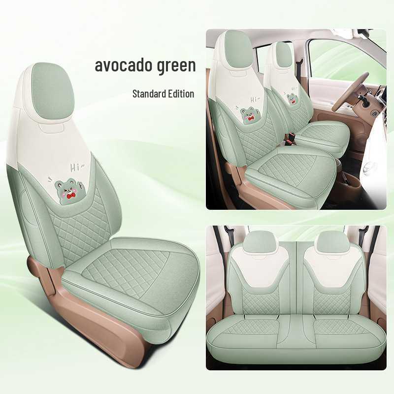 Wuling Bingo PRO Full Coverage Linen Seat Covers - All Seasons