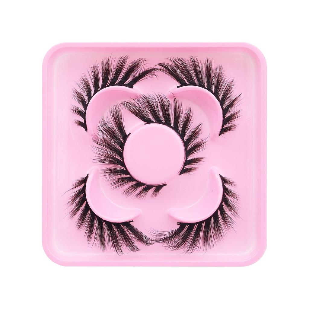 New 3D Cat Eye False Eyelashes - Super Natural Look