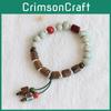 Jingdezhen Beaded Ceramic Bracelet Handcrafted Geometric Design For Men Women And