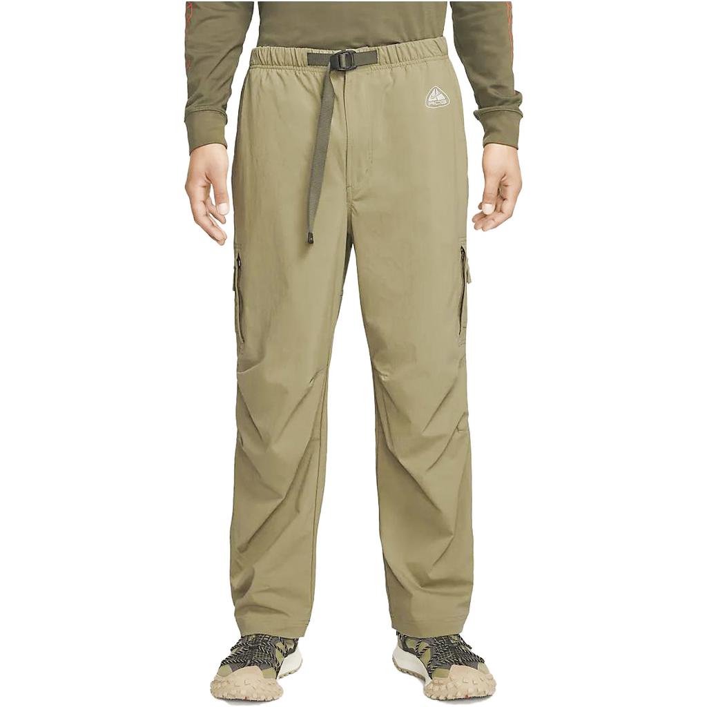 Nike ACG Vodotěsné Pevné Kalhoty Ležérního Střihu s Rovnou Nohavicí Pánské Spodky Olivové DX6970-276