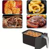 The Rectangular Fryer Rack Is Suitable For Baking And Roasting, Featuring A Three Layer Stainless Steel Dehydrator Rack