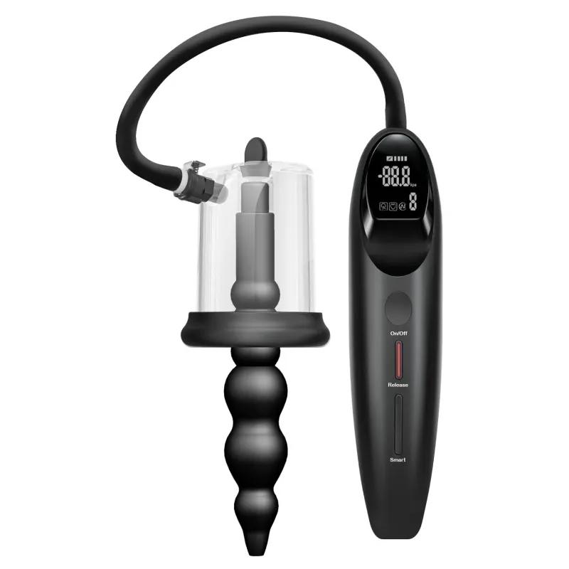 Smart Rosebud Anus Dilator Automatischer Analplug Pumpe Po Perlen Vakuumsaugbecher Prostata Massagegerät SM Sexspielzeug für Männer Frauen