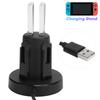USB Gamepad Charger Dock with 4 Port LED Gaming Controller Charging for JoyCon Controller