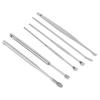 6 Pcs Stainless Steel Ear Wax Remover Widened Earwax Removal Kit Ear Cleaning Tool  Safe Cleaning