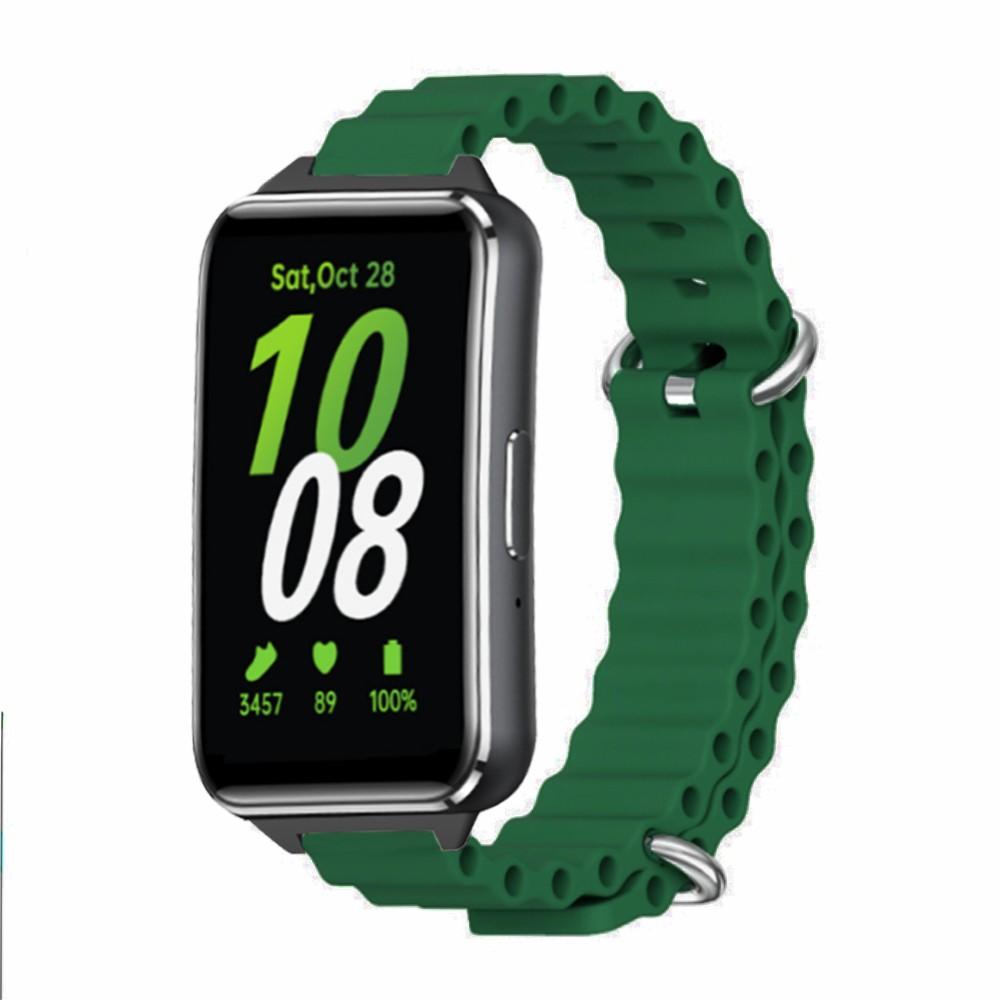

For Samsung Galaxy Fit3 Replacement Strap Drop-resistant Silicone Watch Band White