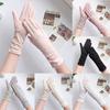 Cotton Touch Screen Mid-length Mittens Sunscreen Gloves Riding Driving Gloves Women Gloves