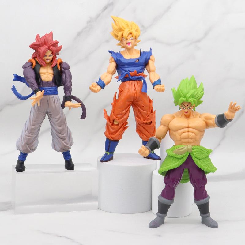 Anime Hand To Do the Seven Dragon Ball Super Saiyan Sun Wukong Bejit Gogeta Model Ornament Dolls