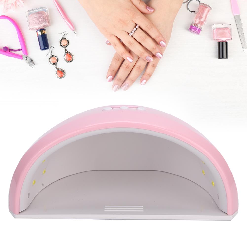 36W Nail Gel Curing Light 12 Light Chips Smart Sensor Nail Polish Drying Light