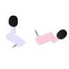Rotation 3.5mm Interface Portable Microphone Phone Mini External Mic