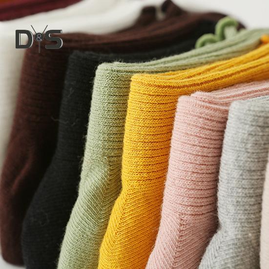 6 Pairs Women Socks Ruffle Edge Solid Color Anti-slip High Elasticity Ankle Length Low-cut Daily Sport Socks Great Gift for Mom Wife Daughter