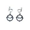 Abito da sera in rete da ragazza per cosplay della Famiglia Addams di Mercoledì con accessori (Taglia unica)