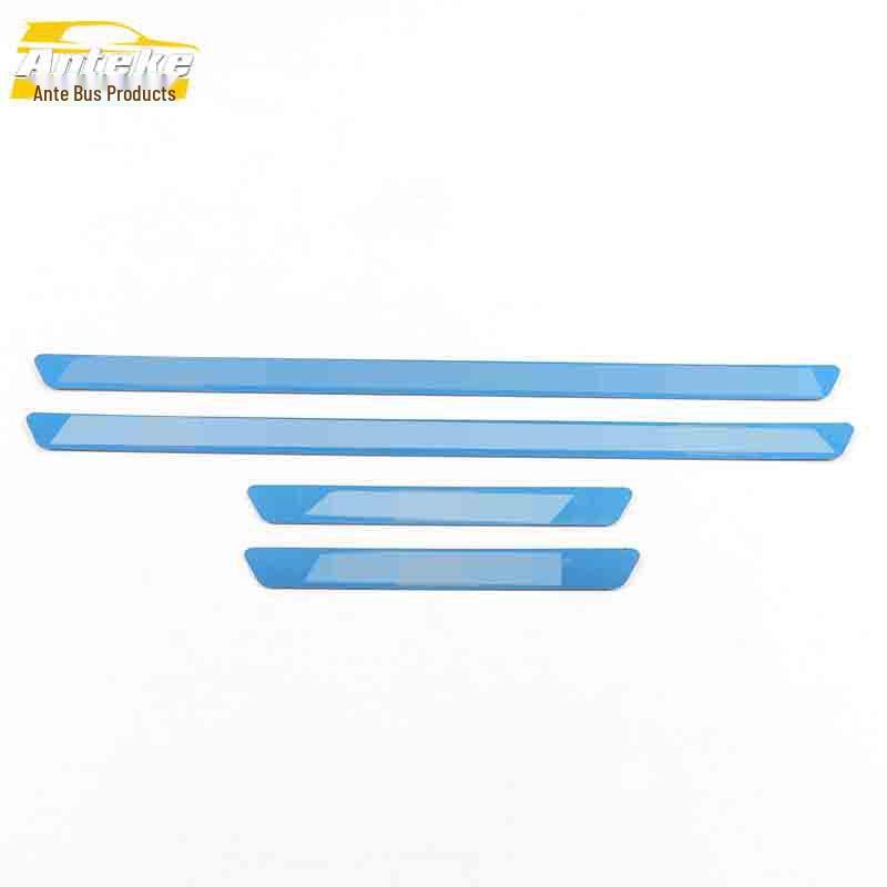 Equinox Stainless Steel Anti-Scratch Sill and Welcome Bumper Scuff Strip