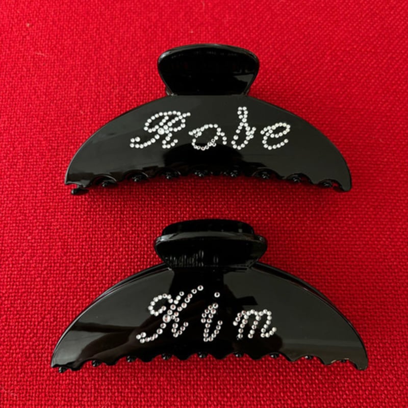 

CARRY BARRETTE Crystal Custom Hair Claw baby blue