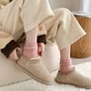 Loran Women's Winter Plain Socks 6-Color Set