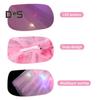 LED Light-Up Women Mesh Skirt Elastic Waist Illuminated Skirt Stage Show Colorful Gauze Skirt Multi Layer Full Mesh Skirt