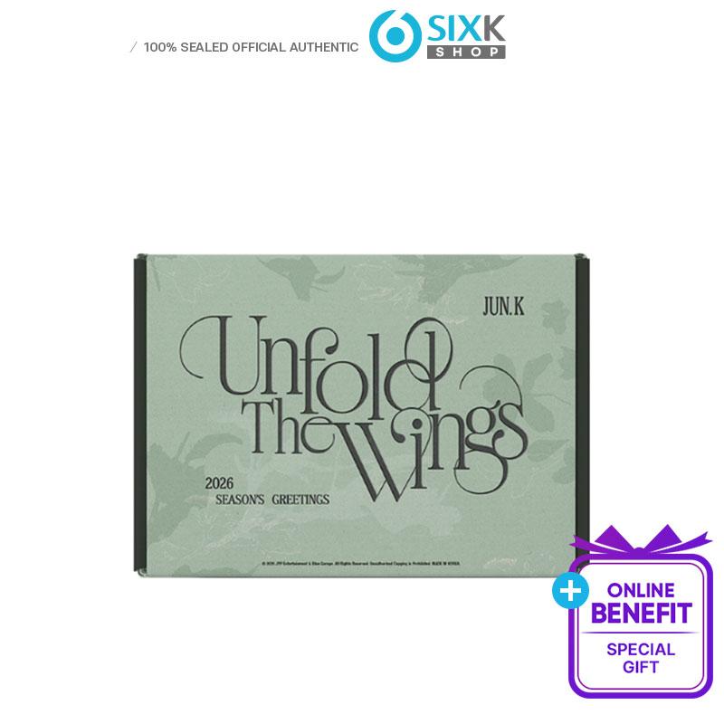[Pre-order] JUN. K-2026 SEASON'S GREETINGS [Unfold The Wings] (Online Benefit)