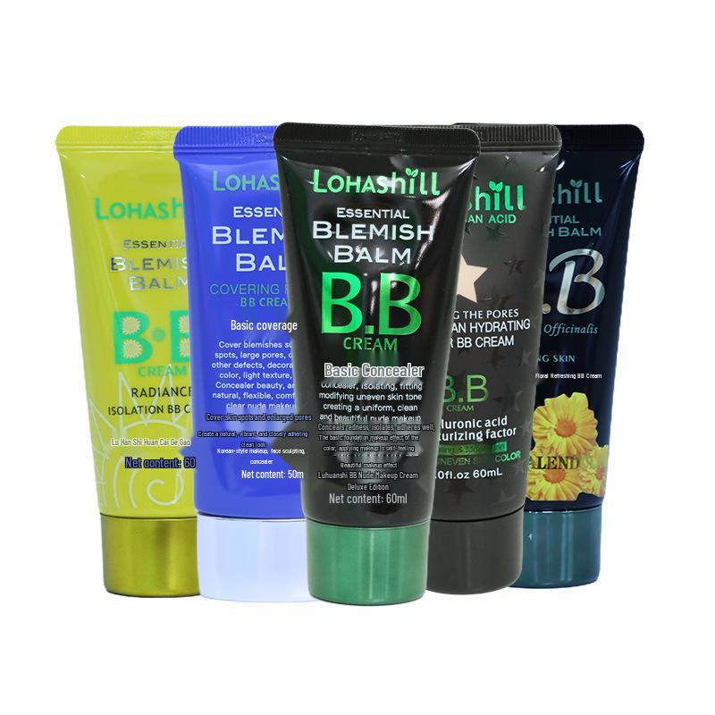 Koreanische lang anhaltende feuchtigkeitsspendende BB-Creme: Wischfest, Kein Abfärben, Dünnes Make-up, Kein Verklumpen