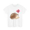 Hedgehog Shirt, Hedgehog Animals Lovers Flower Zookeeper Women Men Shirt