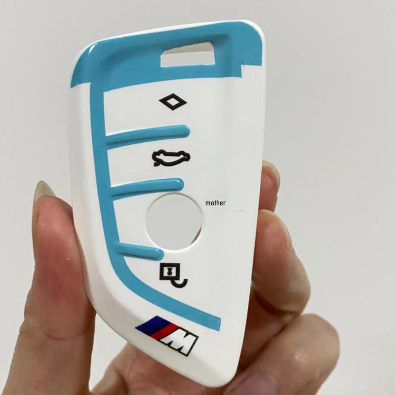 BMW X1/X3/X5/3 Series/iX3/325Li/530/320Li Key Case with Blade and Buckle for X2/X6