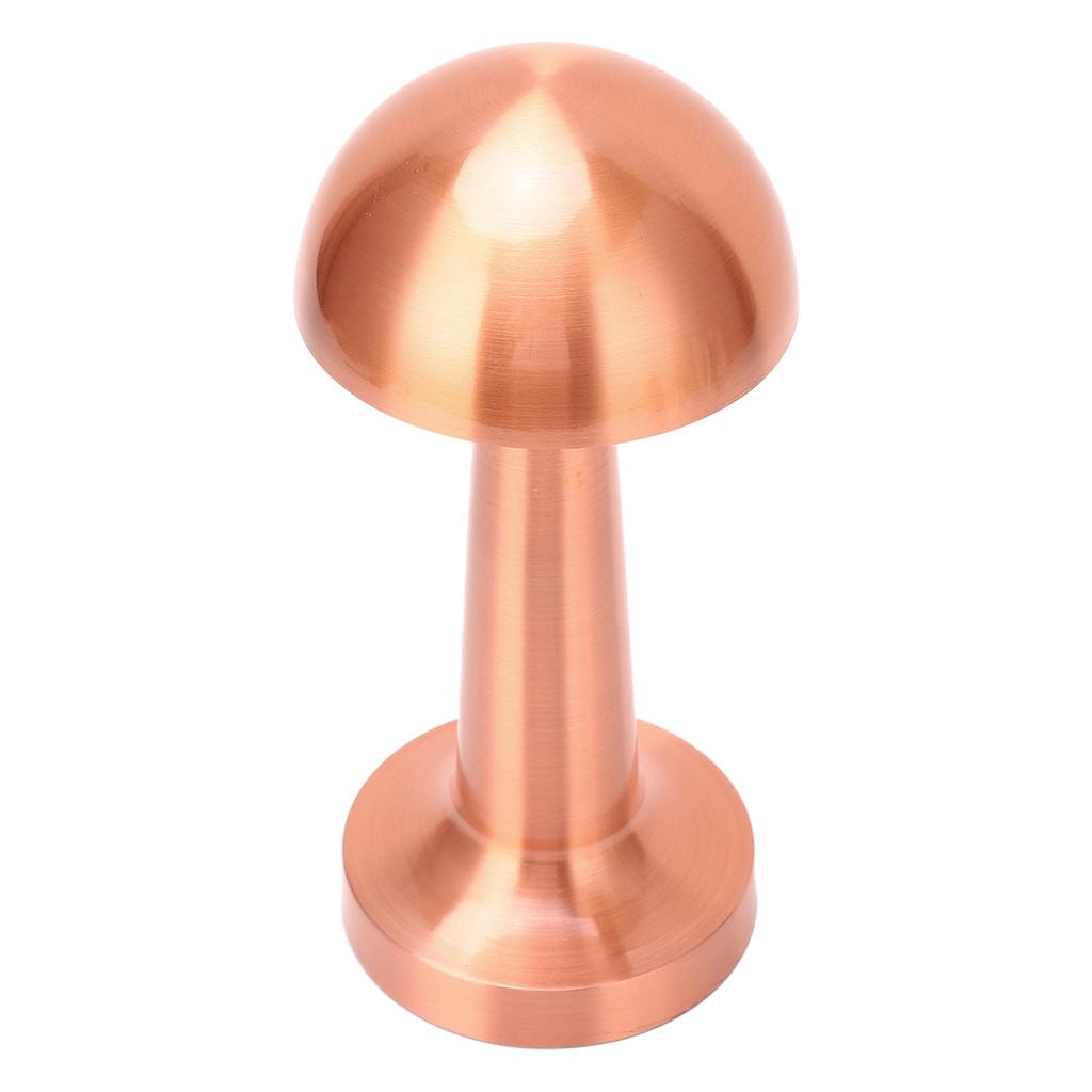Cordless Mushroom Table Lamp USB Rechargeable 3 Colors Adjustable Dimmable Metal Cute Bedside Lamp