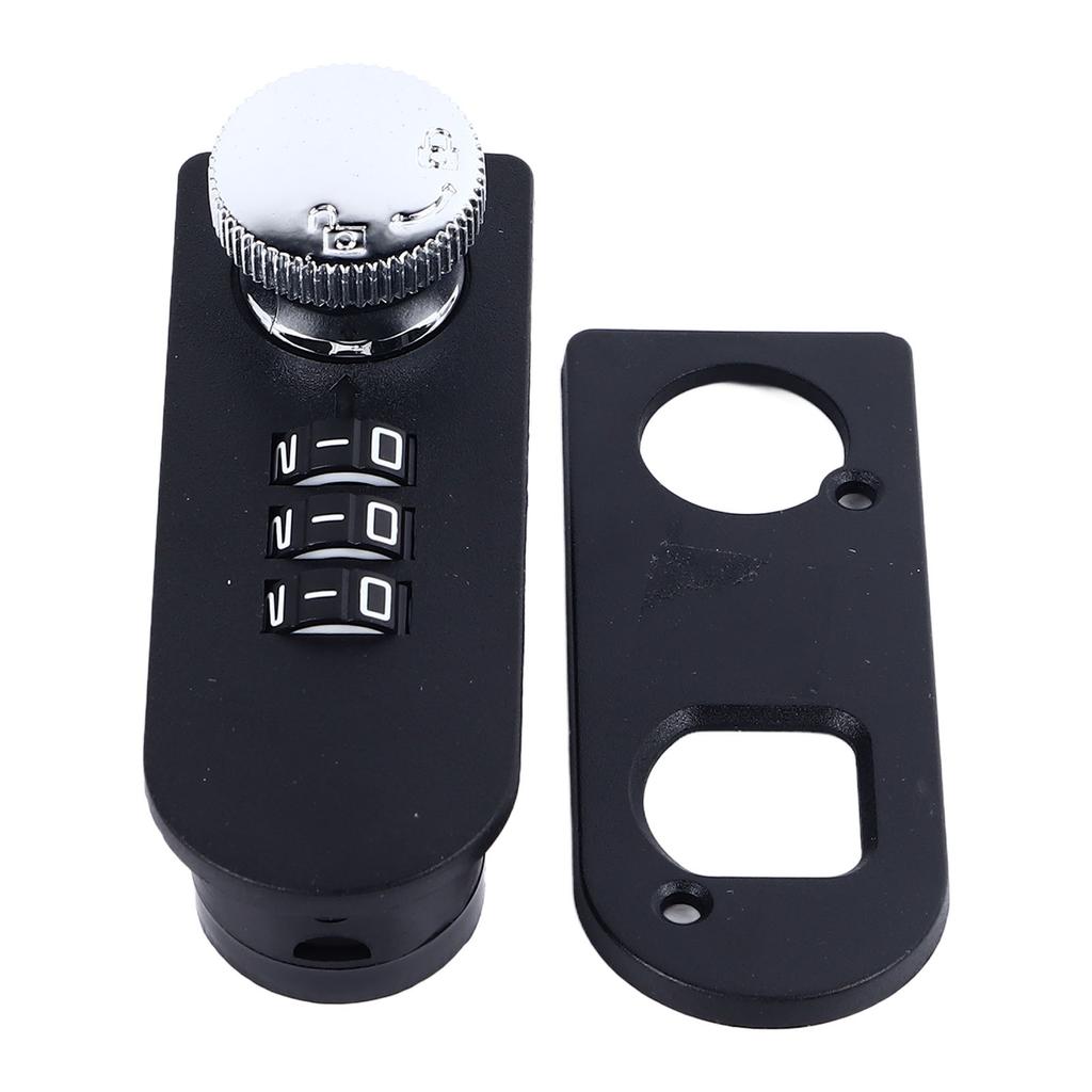 Combination Cabinet Lock Resettable 3 Digit Mechanical Password Lock for Drawers Wardrobes Door to