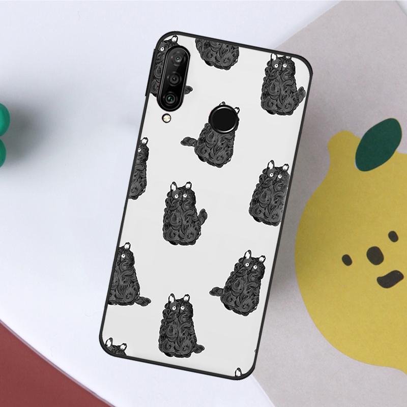 Minimalist Cats For Huawei Nova 7i 8i 11i 12i 12s Y73 Y70 Y90 Y60 Y72 Y61 Y91 9 10 SE P40 Lite P30 Pro Case