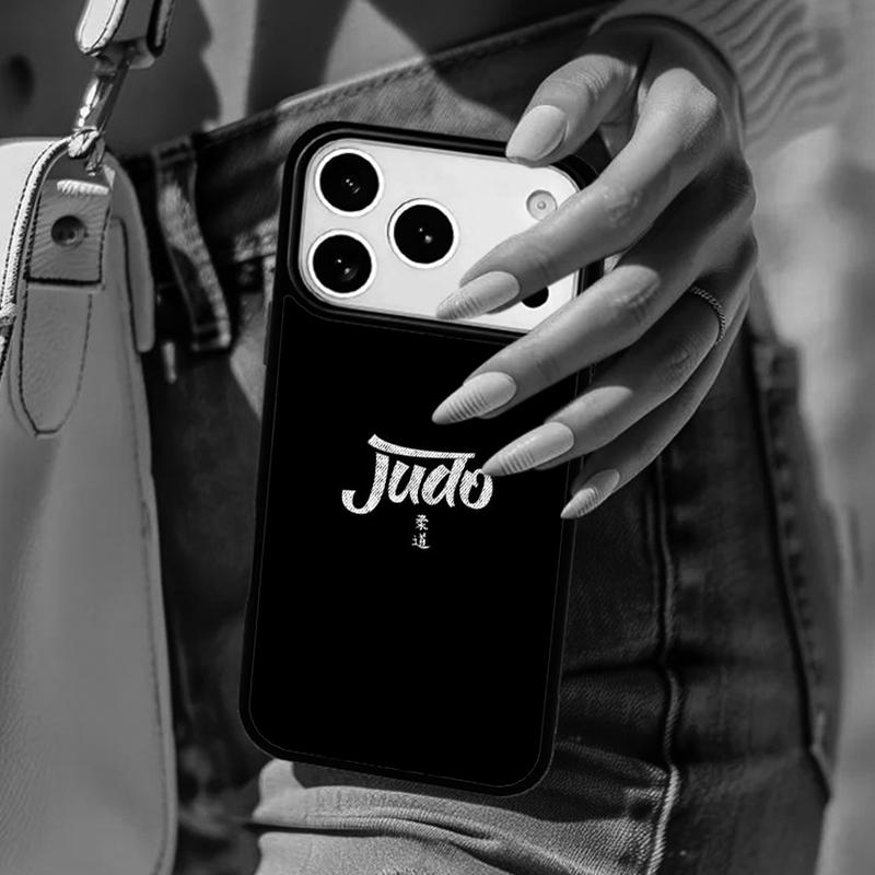 Japan Judo Martial Phone Case For iPhone 17 Air 14 15 13 12 Max Cover For Apple 14 15 16 16e 11 Pro Max Plus