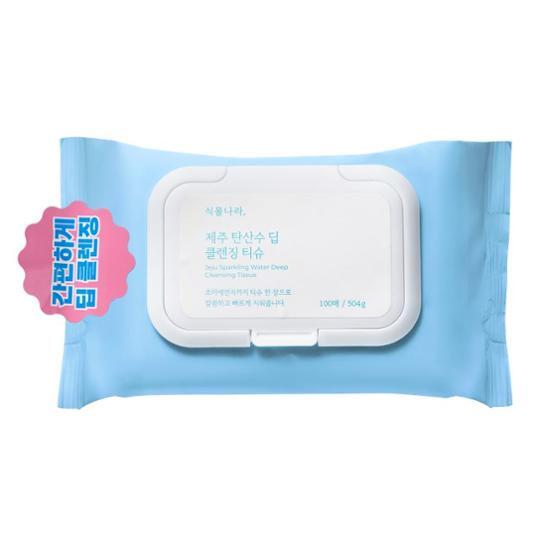 Shingmulnara Jeju Sparkling Water Deep Cleansing Tissue 100 Sheets