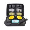 C5 Taktische Brille Stoßfeste Schießbrille 4-Linsen-Set