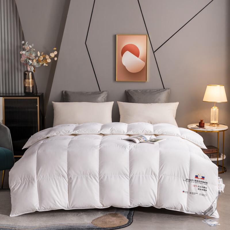 Grace All-Cotton White Goose Down Duvet
